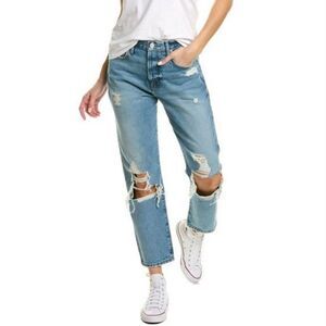 Frame Women's Jeans Le Original High Rise Slim Straight Leg Jeans Sunkissed 25